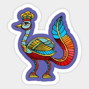 Proud Ostrich Sticker